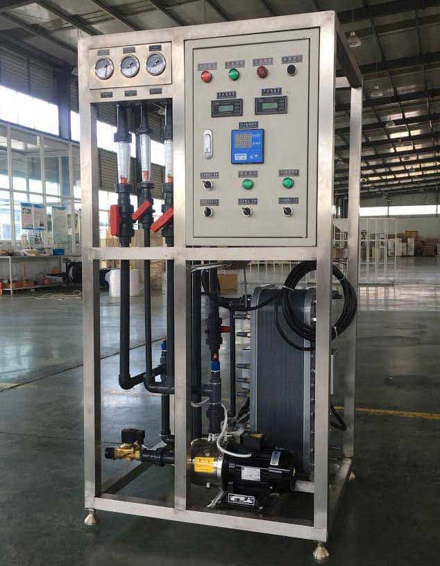 De-ionization plant